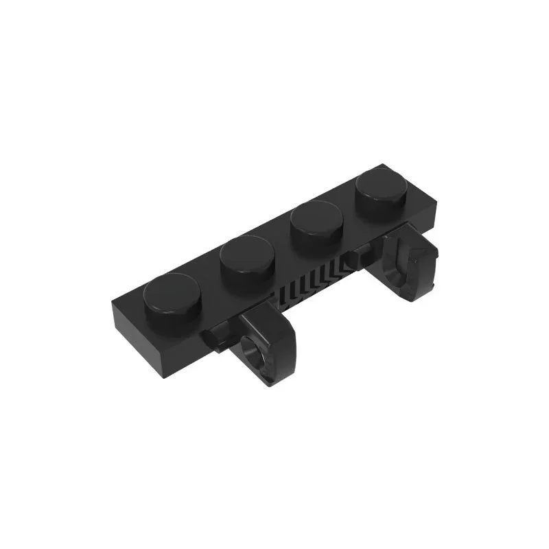 50 Stück 44568 Bausteine Scharnierplatte 1x4 Teile Verriegelung Dual 1 Finger Kompatibel mit MOC Bausteinen für Erwachsene und Kinder DIY Bildung – Detail 1