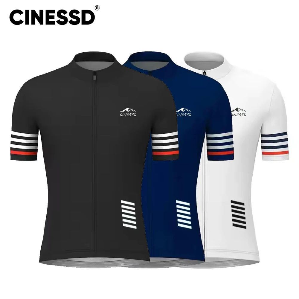 

Classic Men's Cycling Jersey Breathable Bicycle Shirt Maillot Ciclismo Hombre Summer 7 colors Man MTB Road Bike Clothing T-shirt