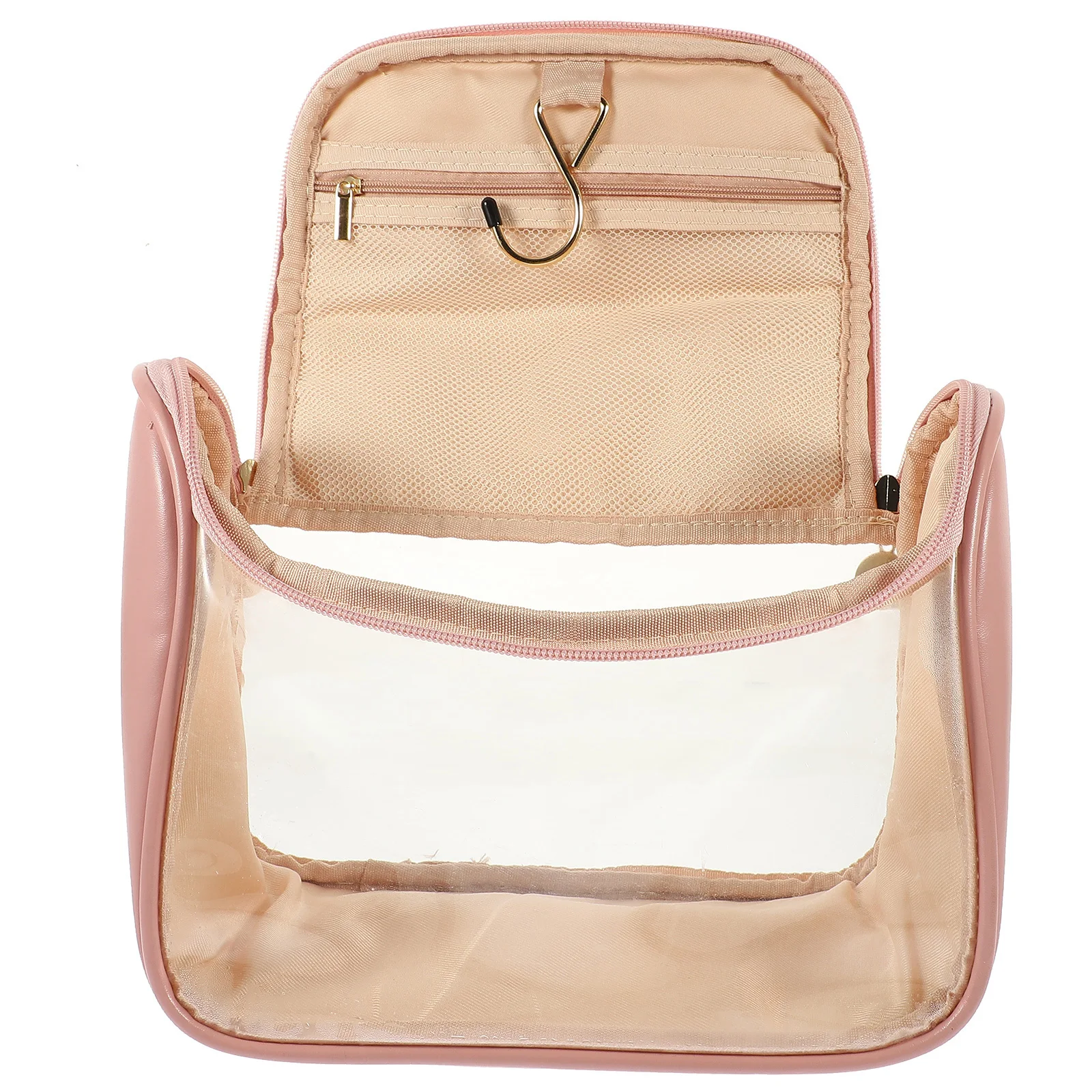 

Clear Travel Bag Portable Makeup Storage Organizer Toiletry Bag Large Capacity Cosmetics Holder for Women