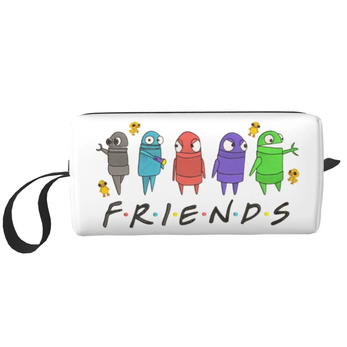 

Путешествие R.E.P.O. Игровая сумка для туалетных принадлежностей, модная забавная игра ужасов, косметический органайзер для макияжа, женский органайзер для хранения красоты, Dopp Kit Box