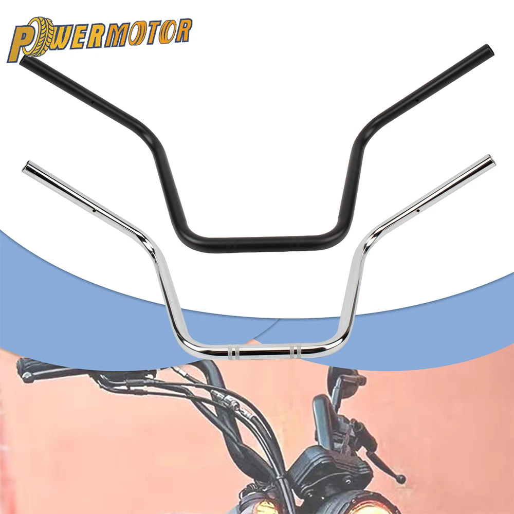 

25mm 22mm Motorcycle Handlebar Bar for Harley Sportster XL883 XL1200 X48 Dyna Road King Heritage Softail Retro Modification