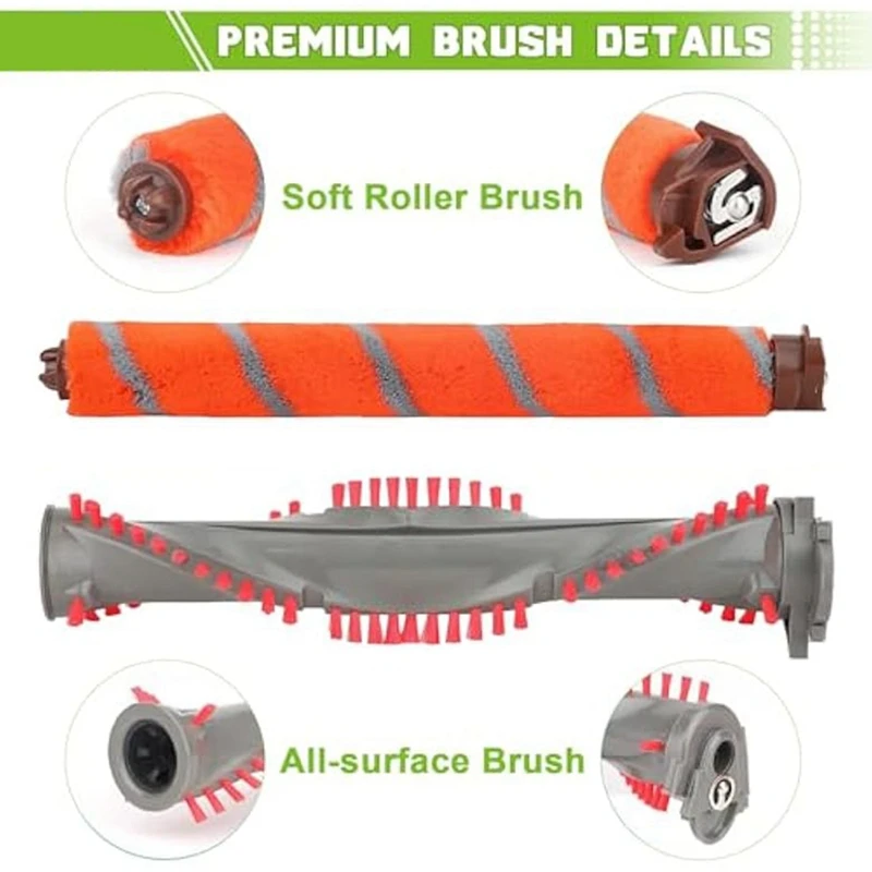 Vacuum Roller Brush Filter Replacement For Shark NV800 NV800W NV801 NV803 Powered Lift Away Vacuum Parts