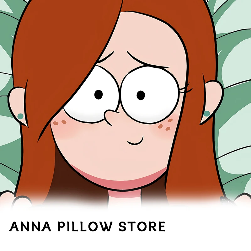Dakimakura Anime Gravity Falls Wendy Corduroy Double sided Print Life Size Body Pillow Case Cover Pillowcase