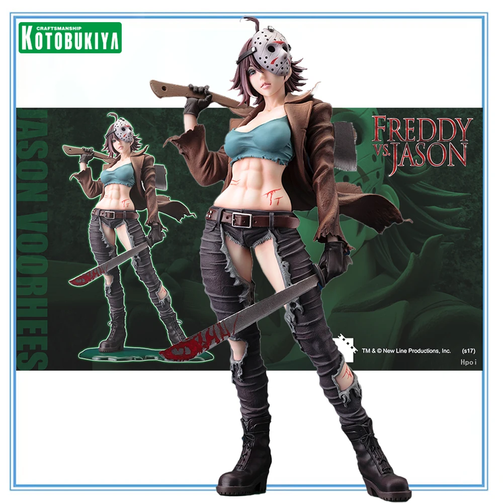 

100% Original in Stock Kotobukiya Bishoujo Statue Horror Bishoujo Movie X Bishoujo Freddy Vs. Jason Jason Voorhees Second Editio