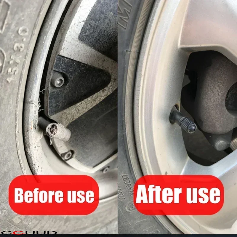 Universal Car Valve Cap Plastic Wheel Tire Air Stem Cover Black Red Blue Dust Tyre Valve Caps for Car Motorcycles Bike Bicycle - Image 4