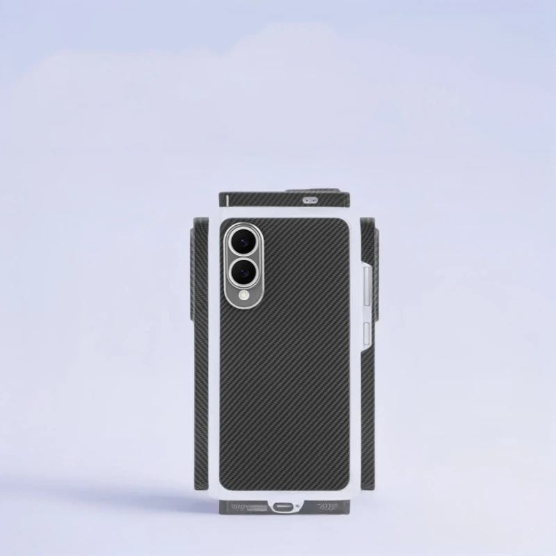 

Kevlar aramid fiber phone case suitable for Samsung s25 Edge magnetic suction lightweight business simplicity