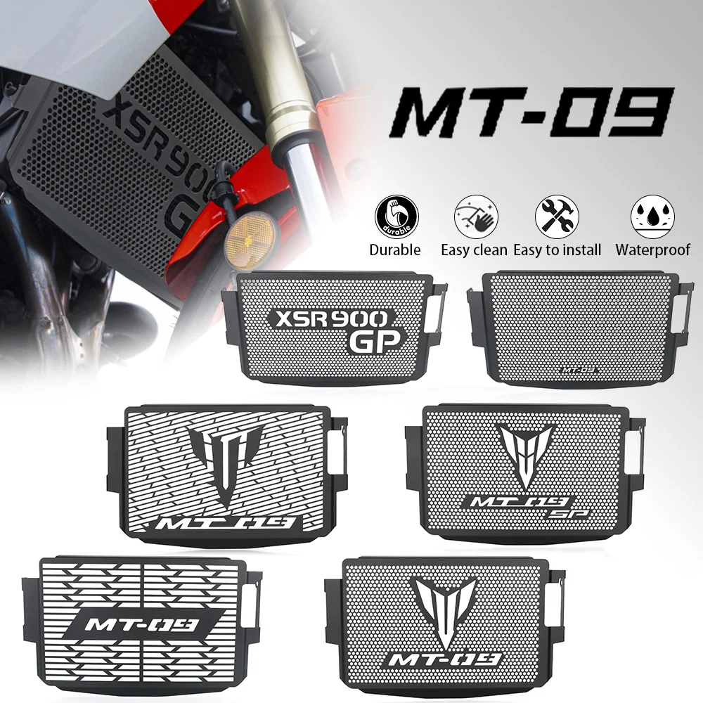 

FOR Yamaha MT09 MT-09 SP Accessories XSR900 Tracer 900 GT MT 09 2026 2025 2024 Motorcycle Radiator Grille Guard Cover Protection
