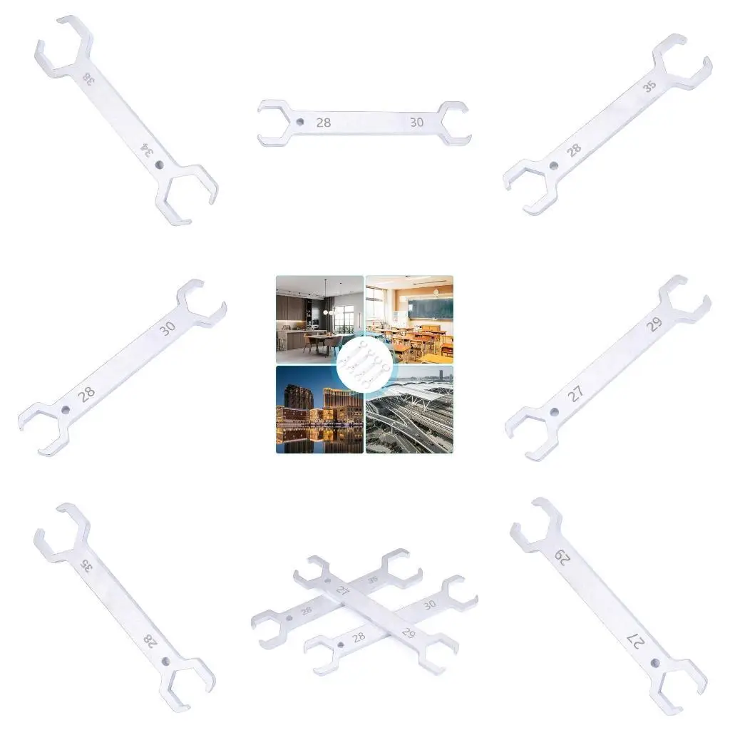 

652F Maintenance and Adjustment Wrench Double-Ended Wrench for Floor Heating Manifolds Suitable for Various Applications