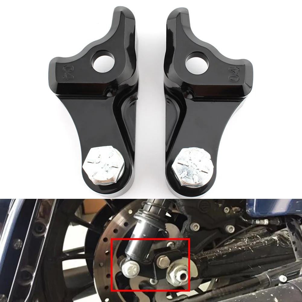 

Motorcycle Shock Absorber Rear Suspension Bracket Lowering Link Kit For Harley Davidson Touring FLHX FLHR FLHT 2009-2019