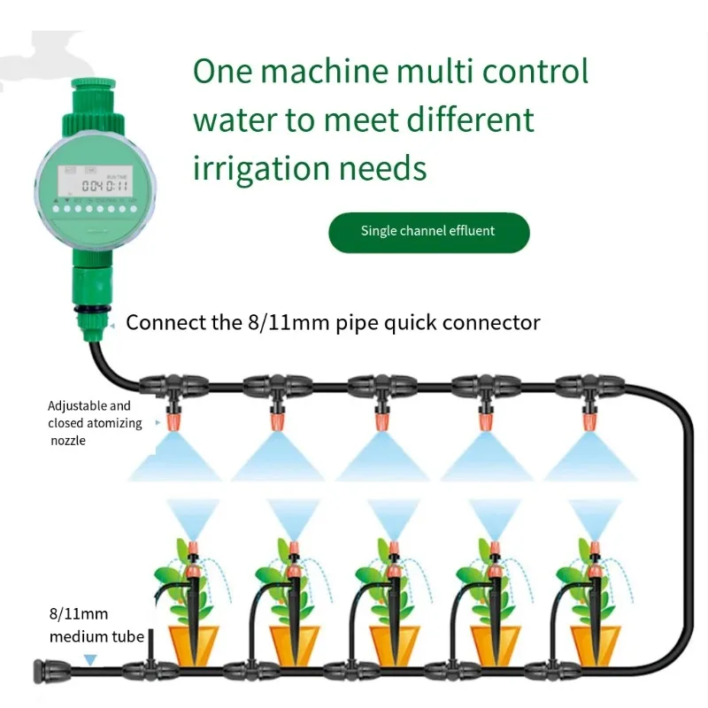Digital Programmable Water Timer Tap Hose Auto Timing Controller Drip Sprinkler Plant Irrigation Watering Accessory