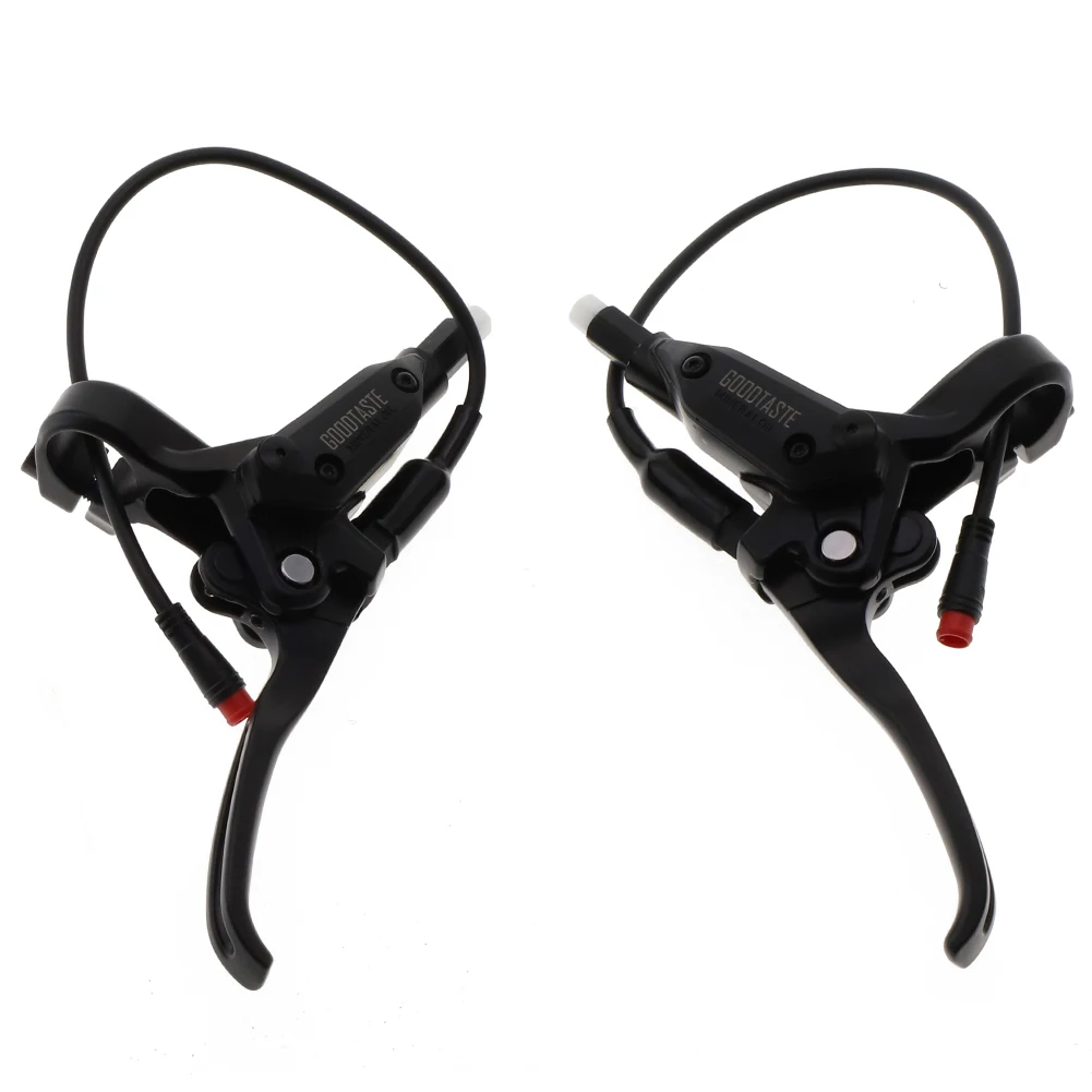 Mountain Bike Left/Right Brake Lever Goodtaste GT03 Power-Off Oil 2pin E-Bike Brake Handle Waterproof Connector MTB Cycling Part