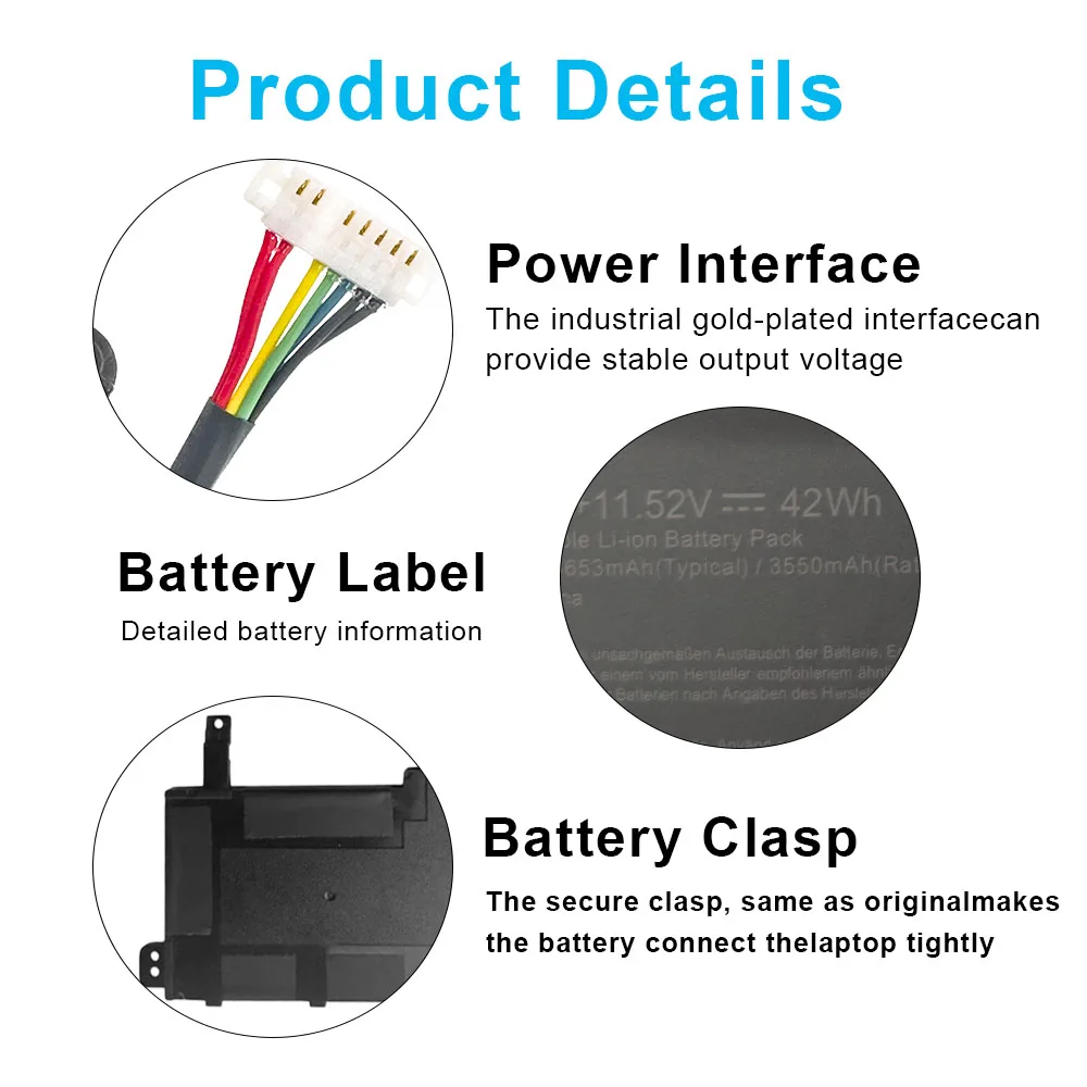 B31N1842 Laptop Battery For ASUS VivoBook 15 F513 M513 K513 S513 X513 S15 S531F S531FA VivoBook S15 V5050E V5050EA S5500F X531FA