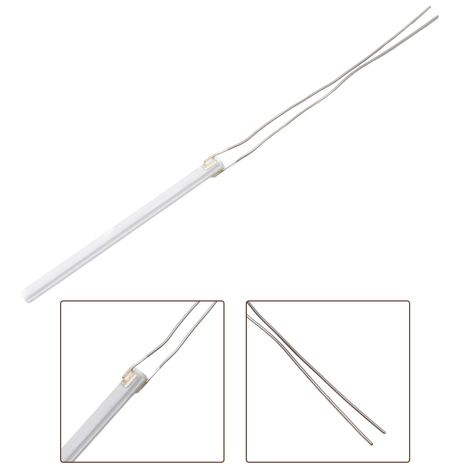 220V 60/80/100W Adjustable Temperature Electric Ceramic Soldering Iron Core Heater For Replace Welding Tool Accessories
