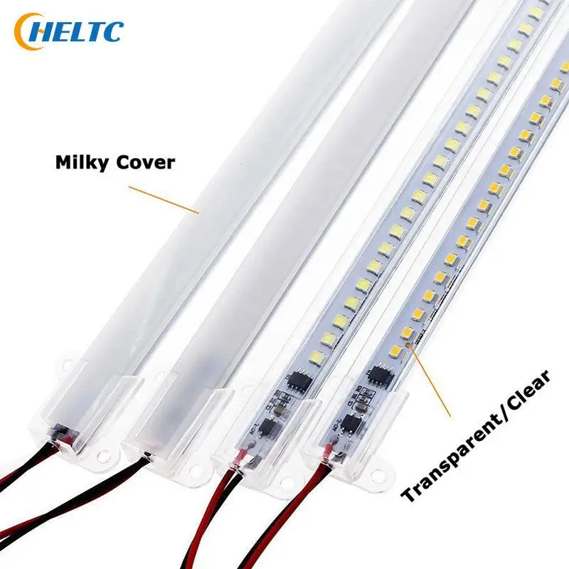 LED Rigid Light Strip Bar Light High Brightness 2835 LED Clip 30/40cm 72LEDs Rigid Strip Saving LED Tubes LED Rigid Light Strip