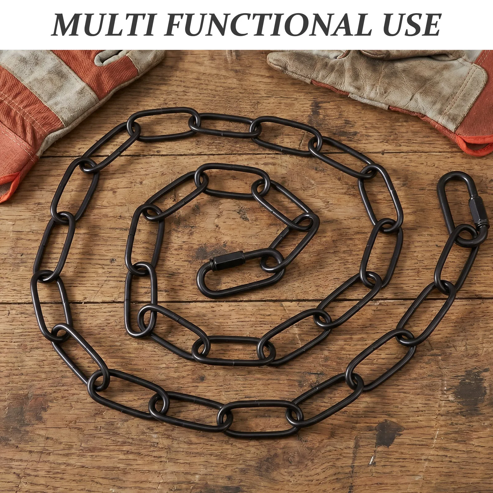 Pendant Chandelier Chain Metal Adjustable Extension Strap Detachable Link for Light Fixtures Living Room Dining Lighting Hanging