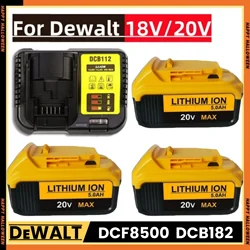 For Dewalt 20V Battery  5AH DCF850 DCB200 DCB184 Lithium Battery Compatible With All DEWALT Series Of 18V/20V Power Tool