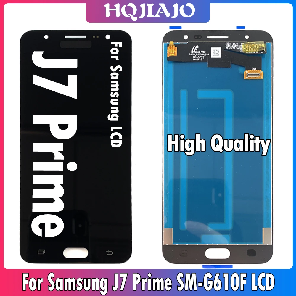 Pantalla táctil LCD de alta calidad de 5,5 pulgadas para Samsung J7 Prime G610F G610M para Samsung J7 Prime J7P G610 LCD