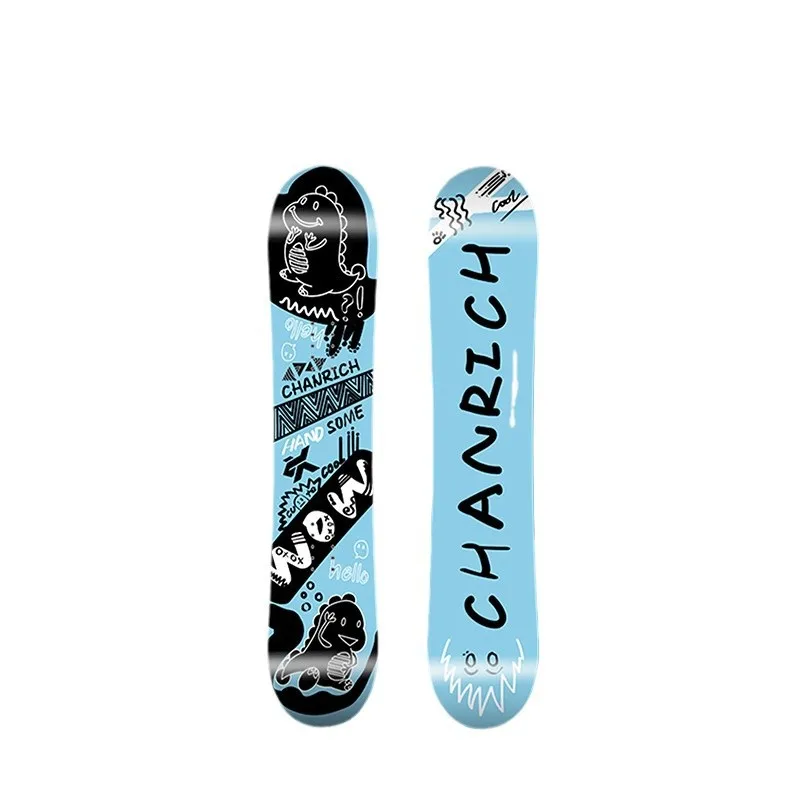 

сноуборд Children's Snowboard Teenagers All-terrain Flat Snowboard Accessories Skiing Equipmen Fixed Snowboard