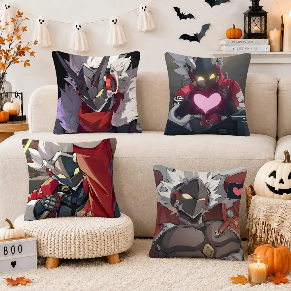 Zzz Billy Kid Game Cushion Cover Soft Short Plush Double-Sided Print Throw Pillow Case Home Decor Gift