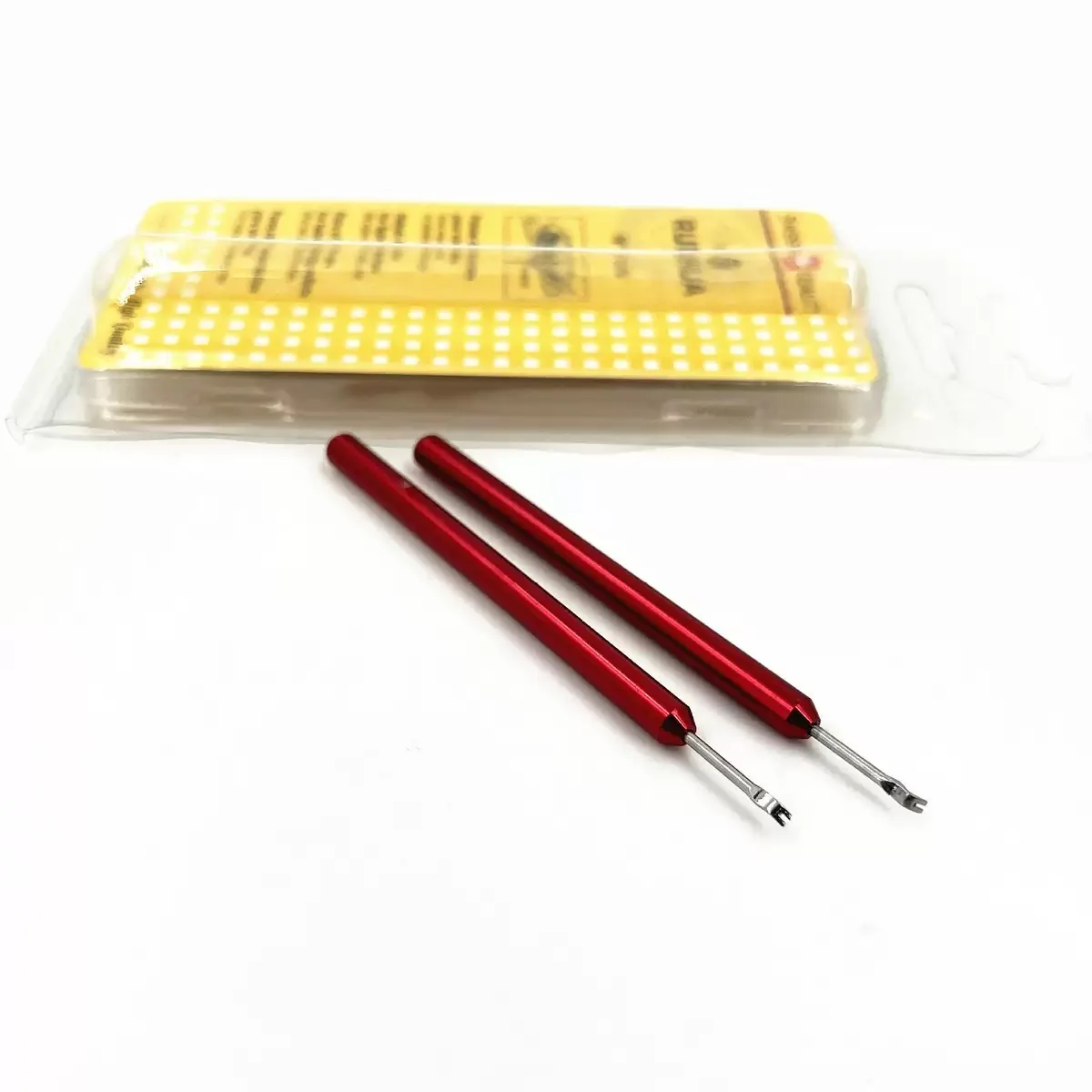 Watch repair precise tool 4755 red needle shovel, needle lifting pliers, hairspring clamp set, pry bar, and watch needle removal