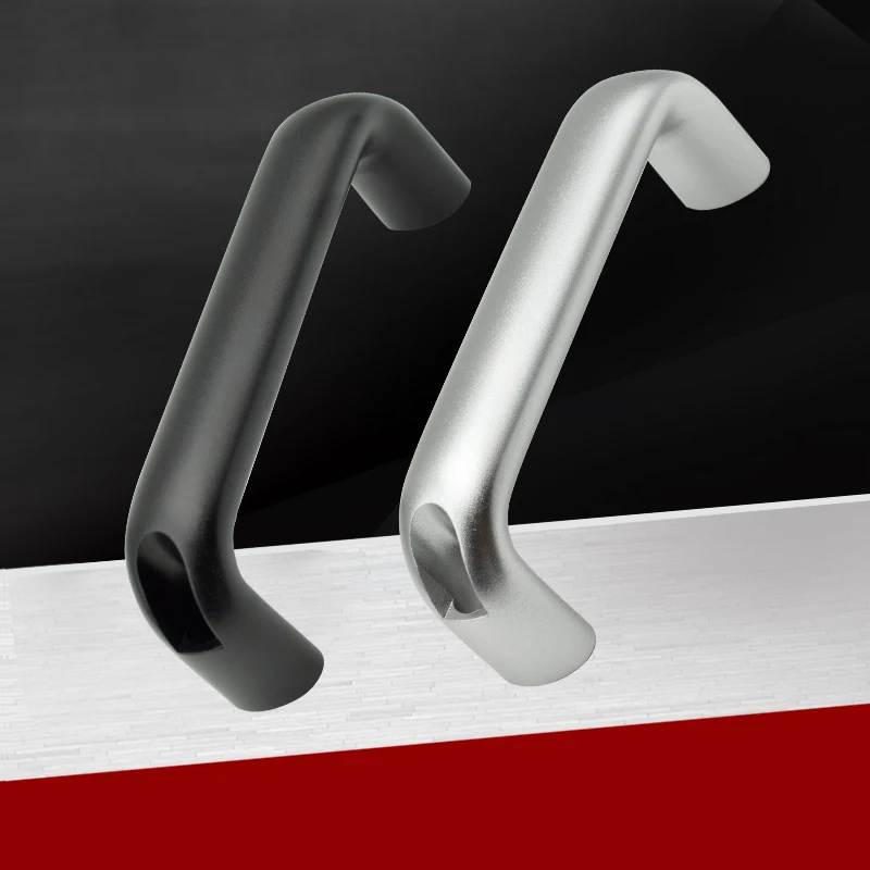 Handle Aluminum Alloy External Handle Mechanical Equipment U-Type Load-Bearing Open-Fitting Elliptical Handle