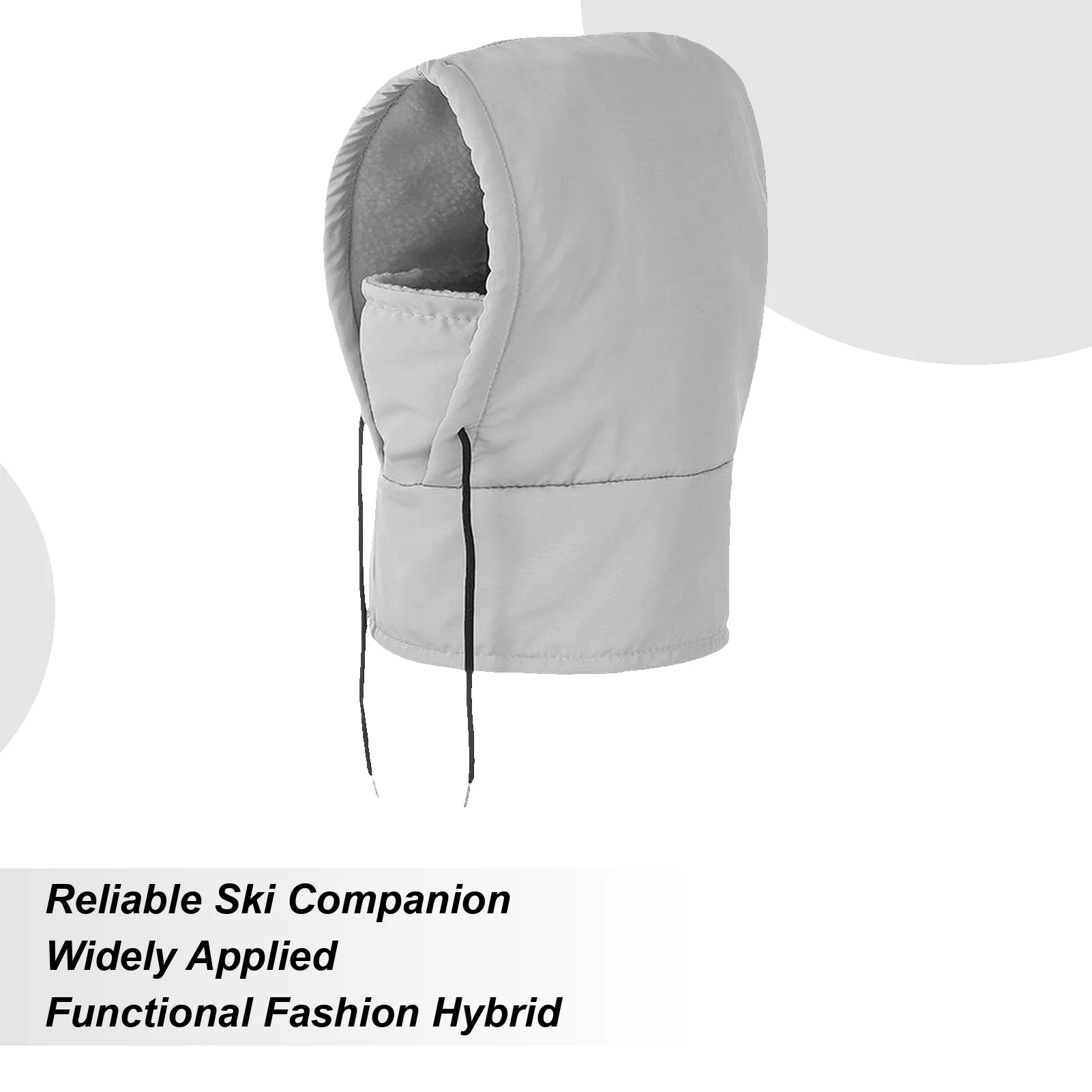 

Ski Face Cover Waterproof Fleece Neck Warmer Cold Weather Thermal Ski Face Cover For Runners Cyclists Women Motorcycle Cycling
