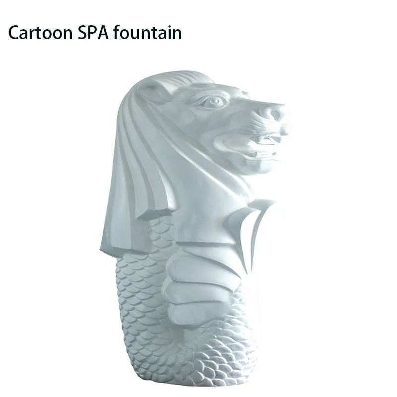 สระว่ายน้ำสวนน้ำอุปกรณ์ไฟเบอร์กลาสเสริมพลาสติก Seahorse สเปรย์น้ำแร่ประติมากรรม