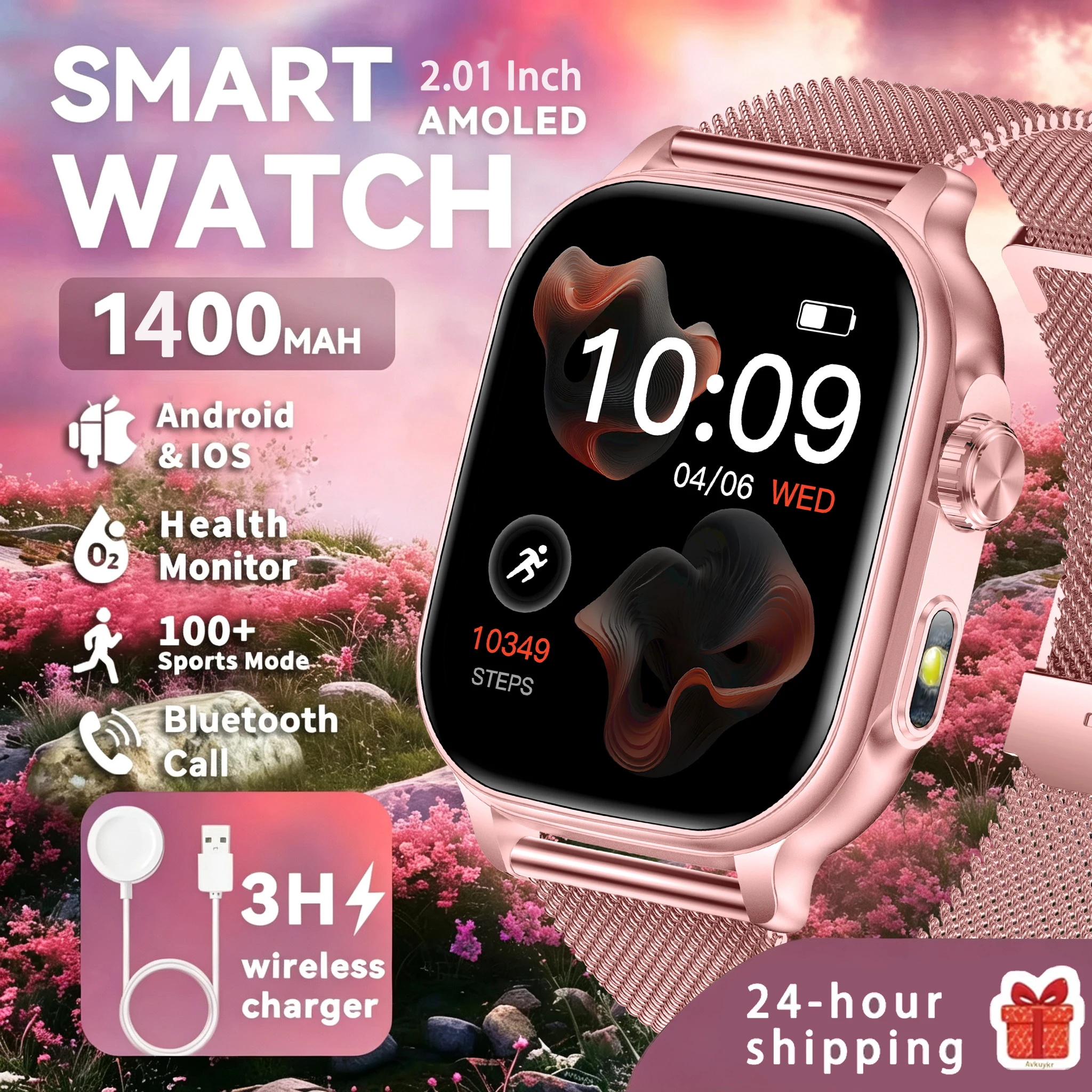 Compass Lensatic - 2026年新発売 Xiaomi Watch Ultra2 スマートウォッチ レディース