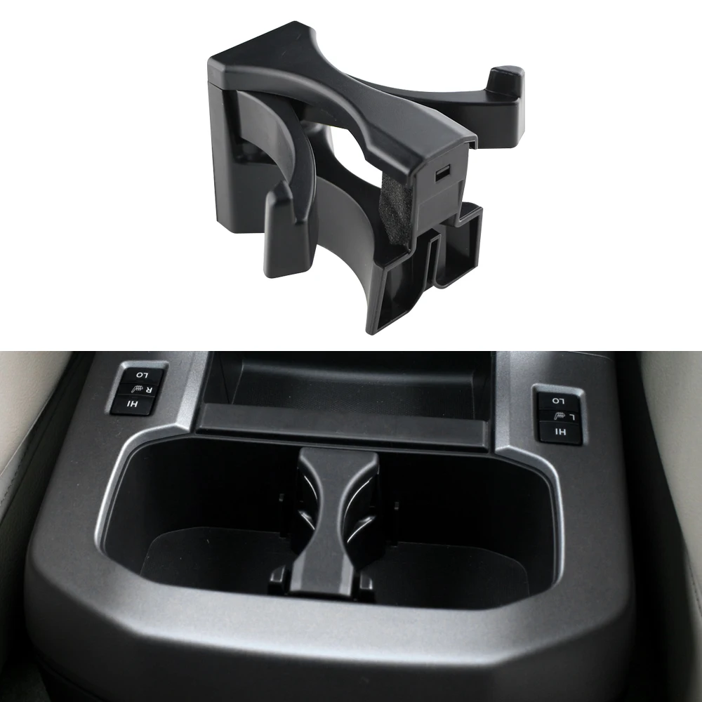 

Вставка-органайзер для центральной консоли автомобиля с подстаканником для Toyota Tacoma 2005-2010, Sequoia 2008-2018, автомобильные аксессуары