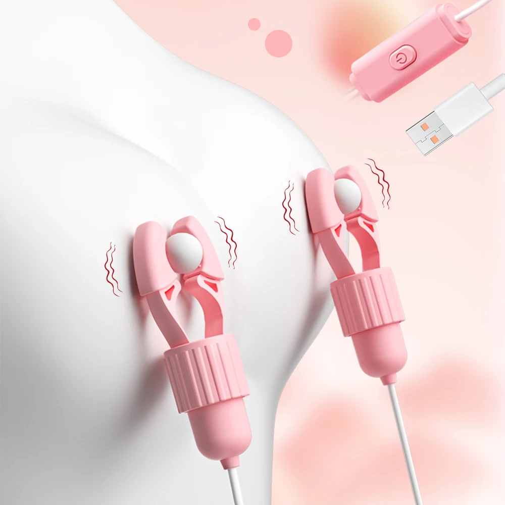 الحلمة المشبك مص هزاز اللسان لعق تهتز للنساء تدليك الثدي الشفرين البظر كليب تحفيز لعبة جنسية للمساج