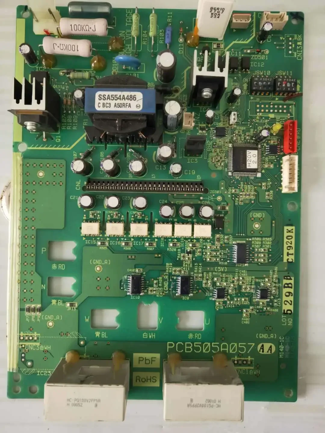 Cross borderfor módulo de conversão de frequência de ar condicionado central pcb505a057aa/ab kx6 módulo pm50cse120