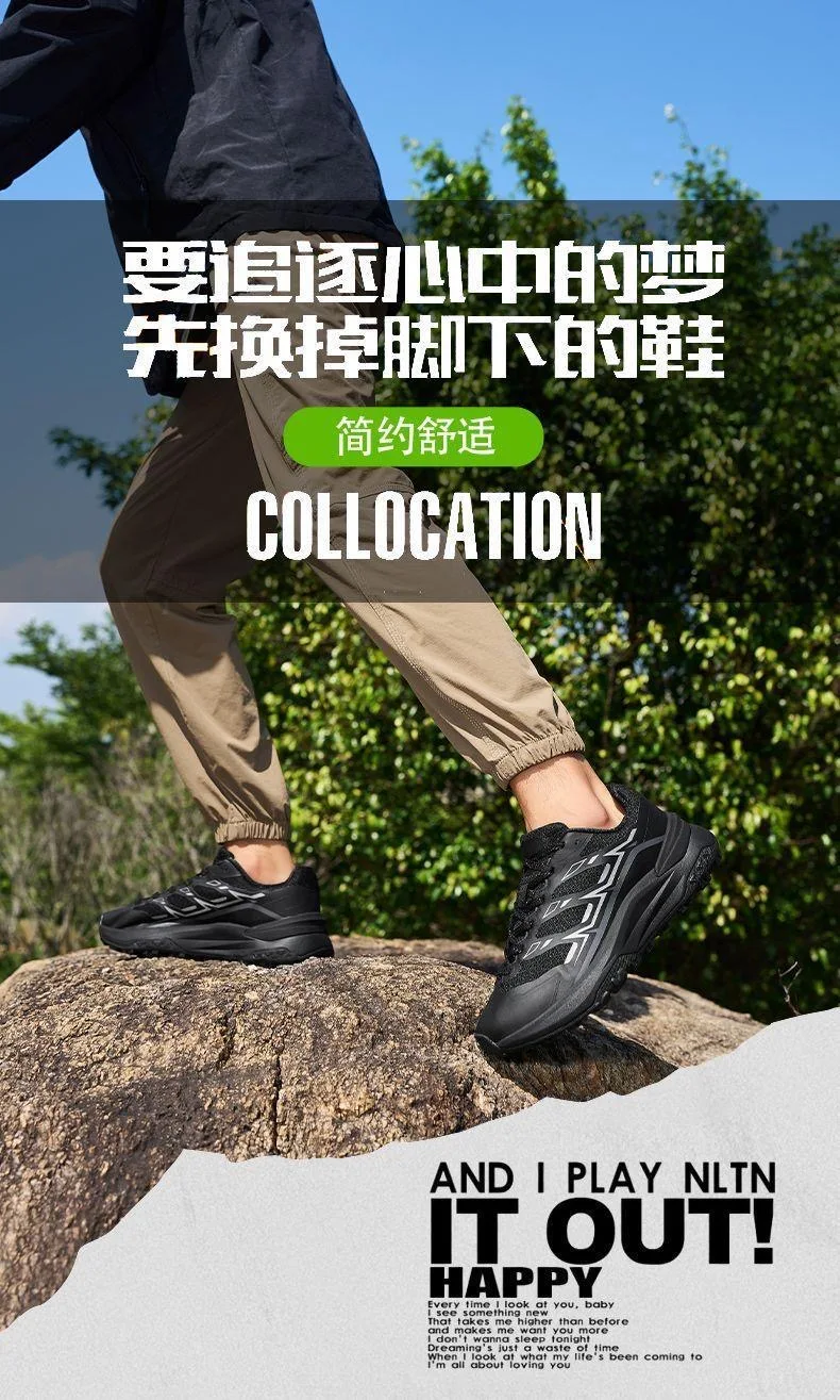 

Hot-Selling Arrival 2025 Breathable Anti-Slip Premium Durable High-Quality Walking Shoes Casual Hiking Shoes
