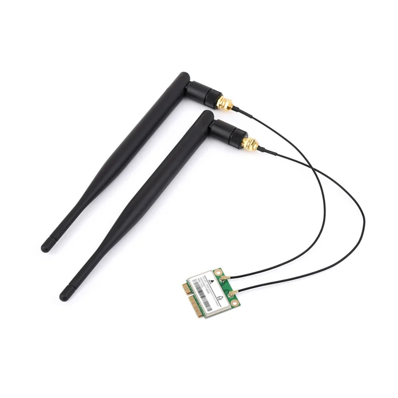 

RTL8852BE Беспроводная сетевая карта Wi-Fi 6, гигабитный двухдиапазонный беспроводной сетевой адаптер Bluetooth 5,2, стандарт 802.11AX для портативных ПК-