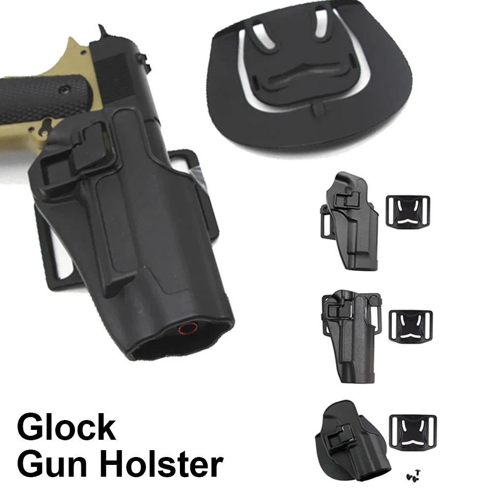 

Tactical Gun Holster for Glock G17 G19 1911 USP P226 Airsoft Waist Pistol Holster Hunting Accessory for Military Fans