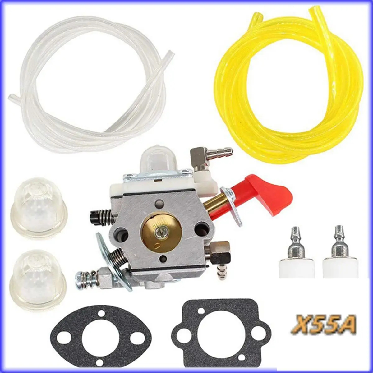 Gaźnik XX do Walbro WT-668, WT-997, części RC z szybą samochodową 5B odporną na wybuchy (materiał PC)