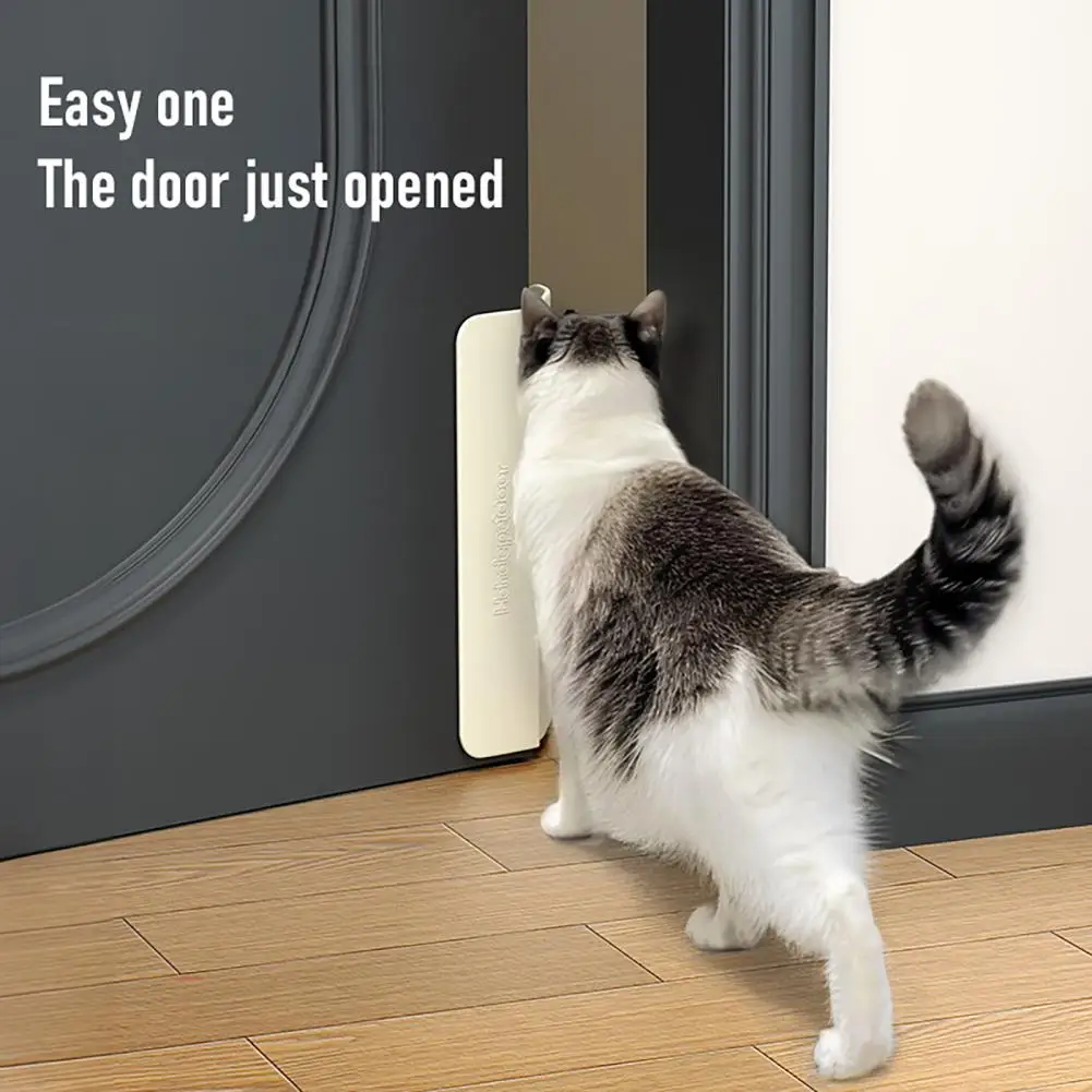 Pet Door Strap for Cats And Dogs Automatic Pet Door Opener Removable Silicone Elastic Rope Closes Door Automatically for Pets