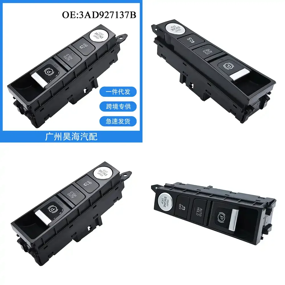 

Handbrake Switch Parking Brake Button Switch for Volkswagen Passat 3AD927137B Car Parts Automotive Interior Accessories
