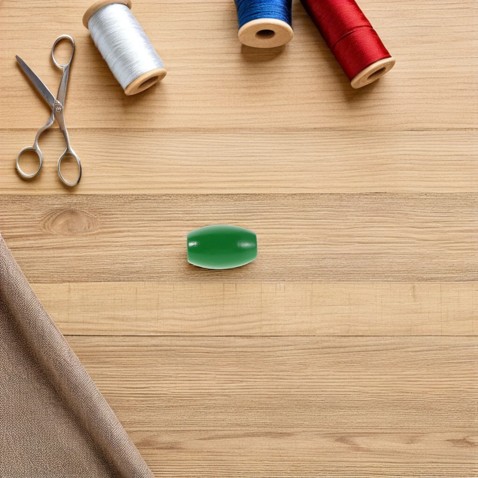 60 قطعة برميل خشبي ملون الخرز 30x20 مللي متر ثقب كبير Craft بها بنفسك الحرفية صنع المجوهرات قلادة سوار إكسسوارات ثقب كبير الخرز