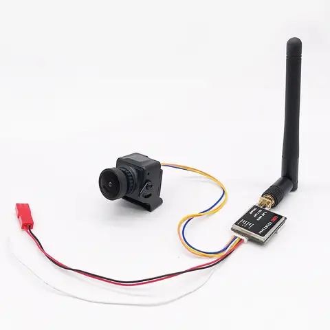 5.8G FPV Set CMOS 1200TVL Camera + 200/600mW Video Transmitter for RC Quadcopter Racing Drone Car