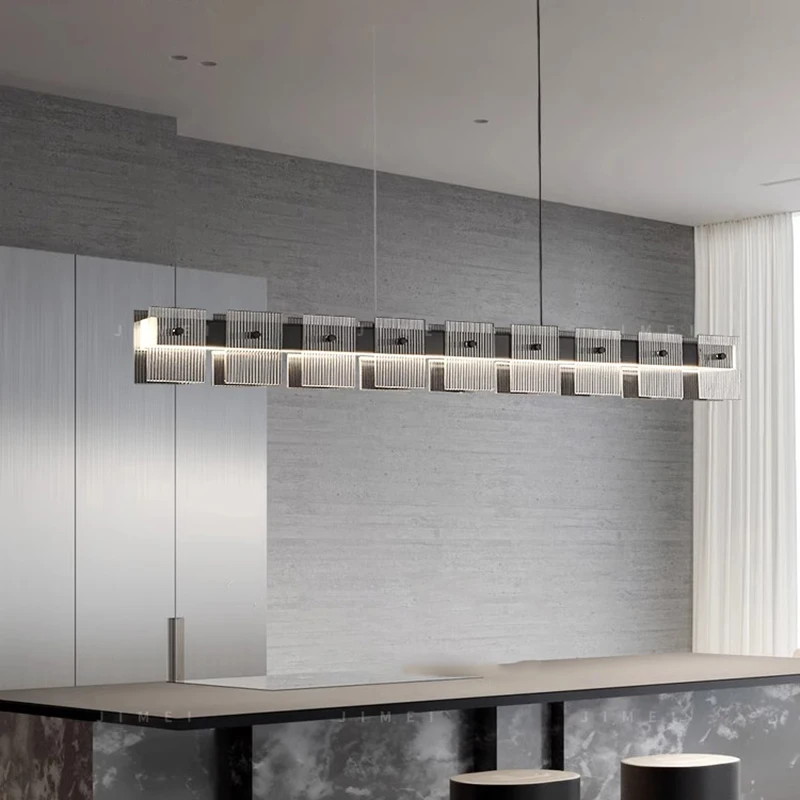 Nordic minimalist home decor lighting fixtures, including living room chandeliers, bedroom and dining room chandeliers, and indo