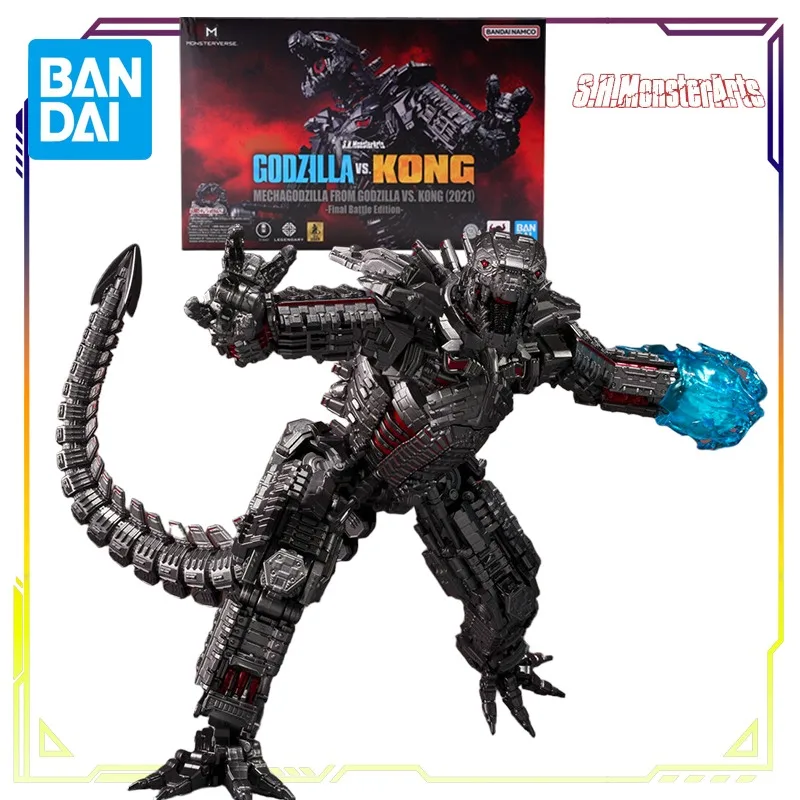 

BANDAI Original S.H.MonsterArts Series Mechanical Godzilla FROM (2021) - Final Battle Edition Фигурка Модель Игрушки Украшения
