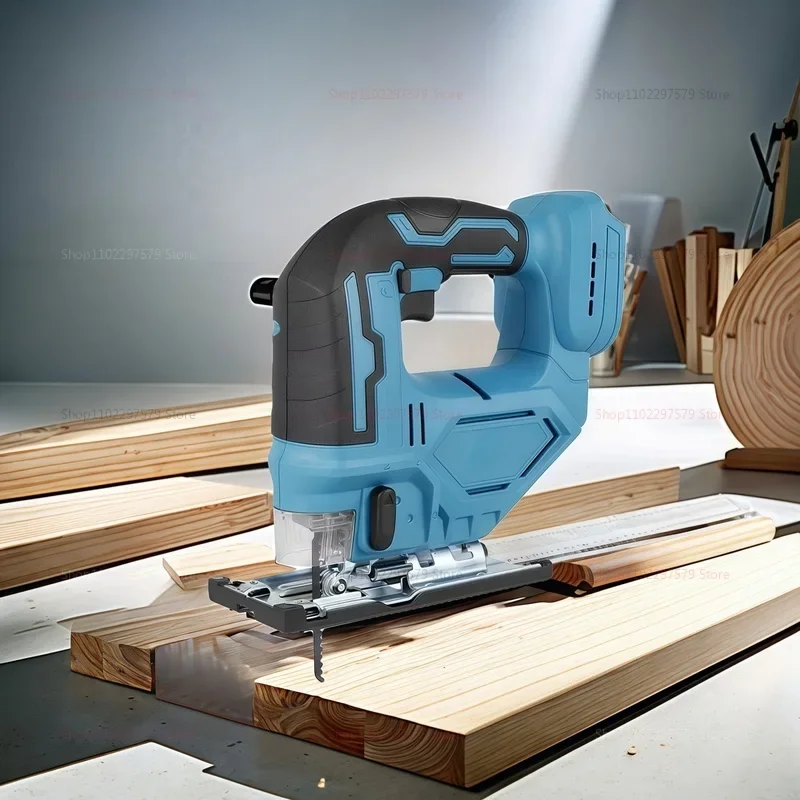 Electric arc-shaped brush saw, wireless, portable, multi-functional, lithium battery for electric woodworking tools