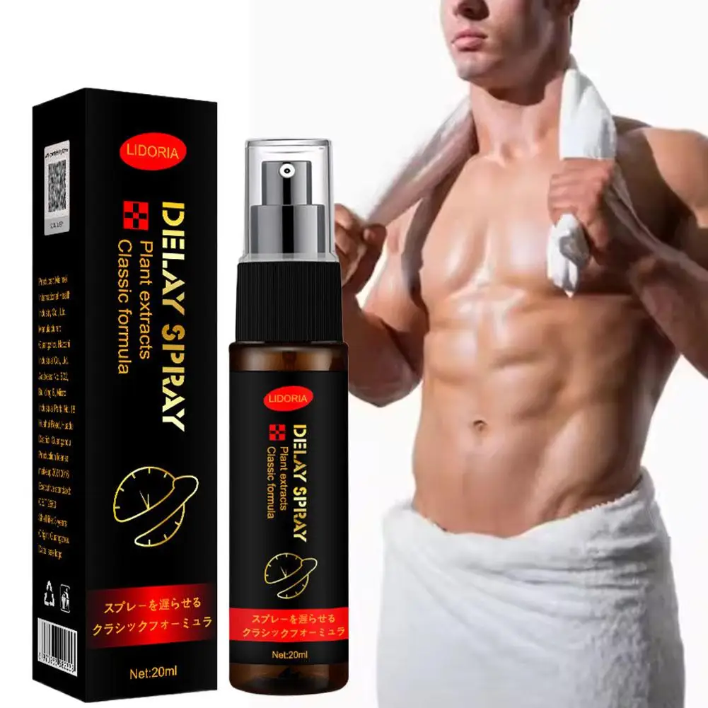 Men's Sex Spray Long Lasting Delay 30 Minutes Male Sex Delay Spray Endurance Sex Prolong Ejacultation Adult Sex Timing Spray