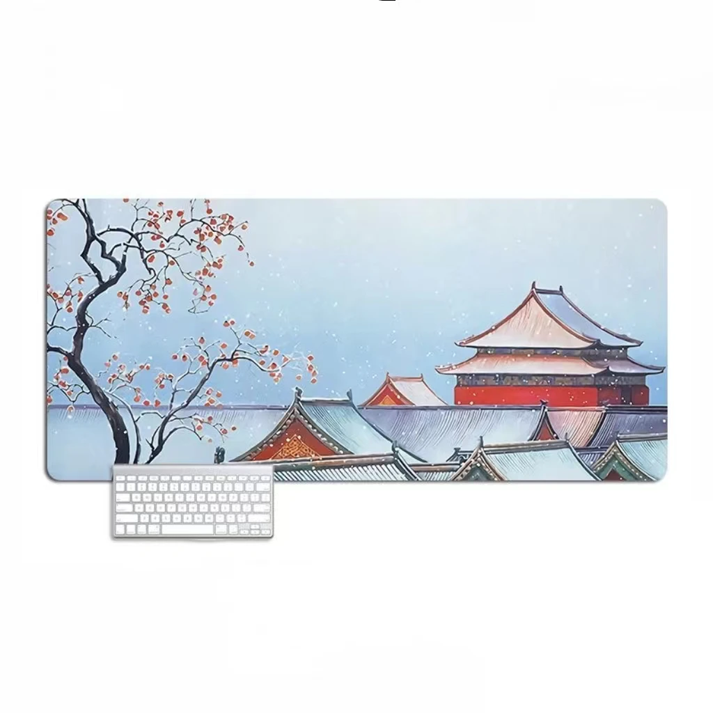 

Big Art Mouse Pad Kawaii Gaming Anime Mouse Mats Setup Gamer Accessories Table Rug Deskmat Mat Pad on The Table Keyboard Pad