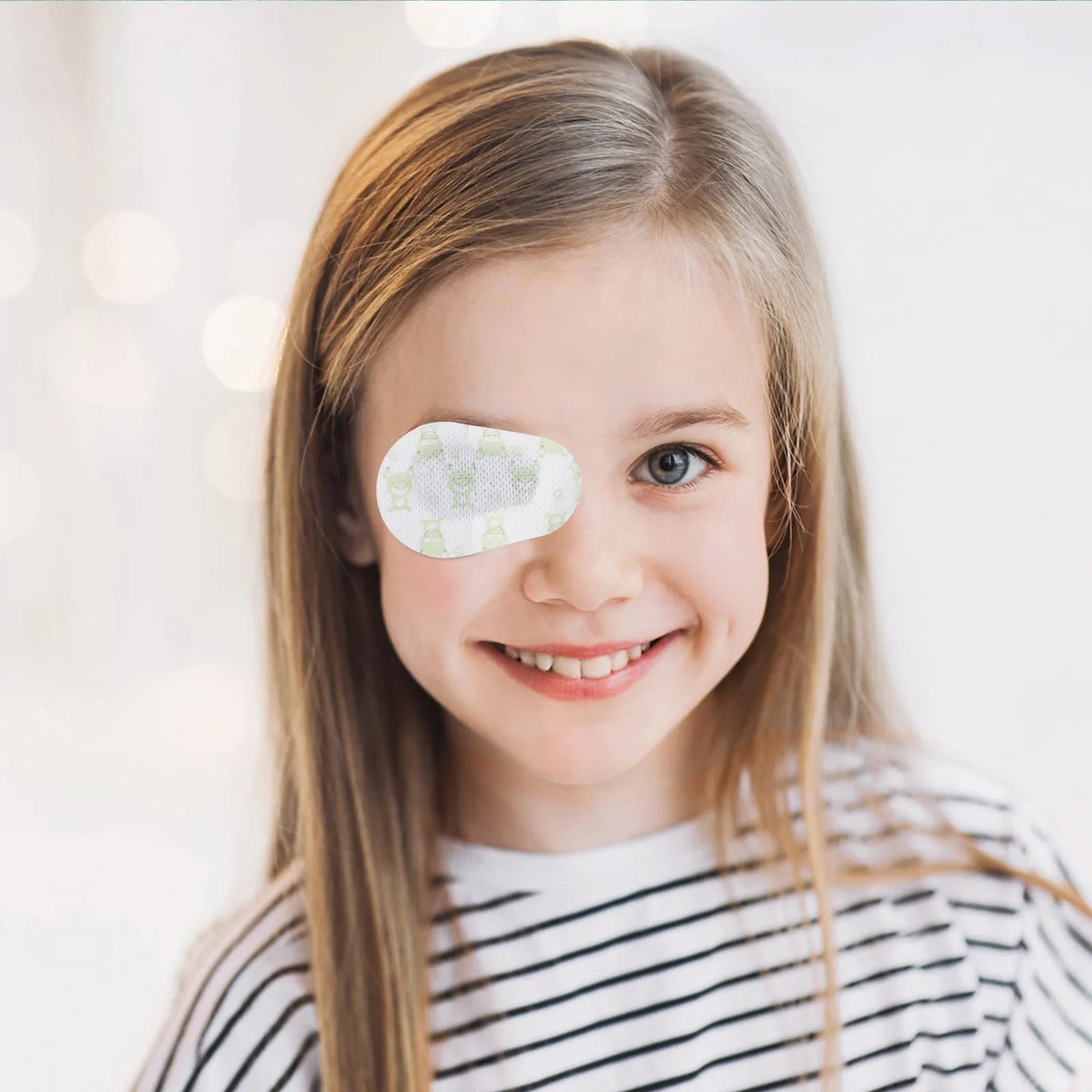 

30Pcs Adorable Eye Training Patches Amblyopia Correction Lightproof Covers for Kids Eye Patches Cover for Glasses