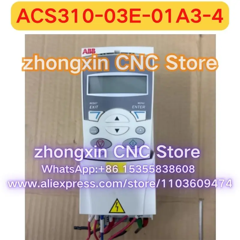 Second-hand ACS310-03E-01A3-4 inverter Function check intact, fast delivery