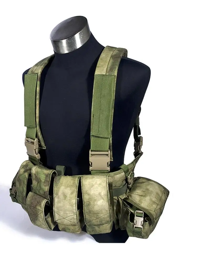 Tactical Chest Rig LT1961A Vest Universal Outdoor Belly Bag Set TACTK