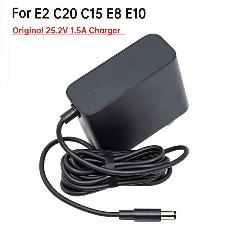 

Original Battery Charger For Kickscooter E8 E10 E2 E2Plus C2 Pro C15 C20 Electric Scooter 25.2V 1.5A Power Adapter Parts