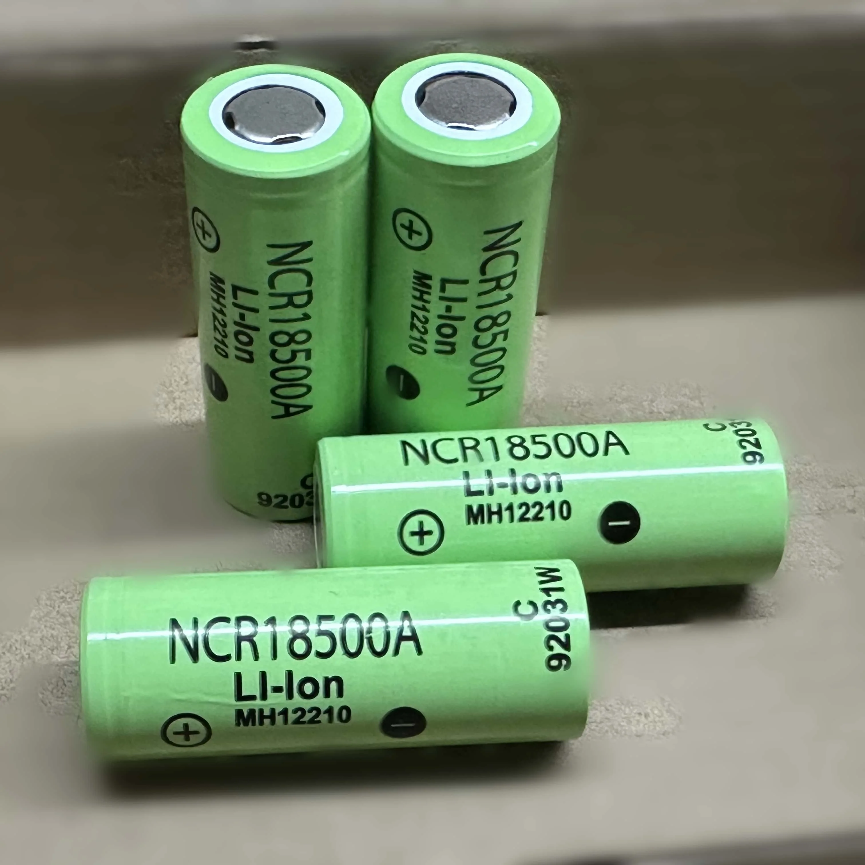 Batterie Li-ion NCR18500A 3,7 V 2040 mAh – Cellule rechargeable haute capacité pour outils électriques, éclairage LED, etc.