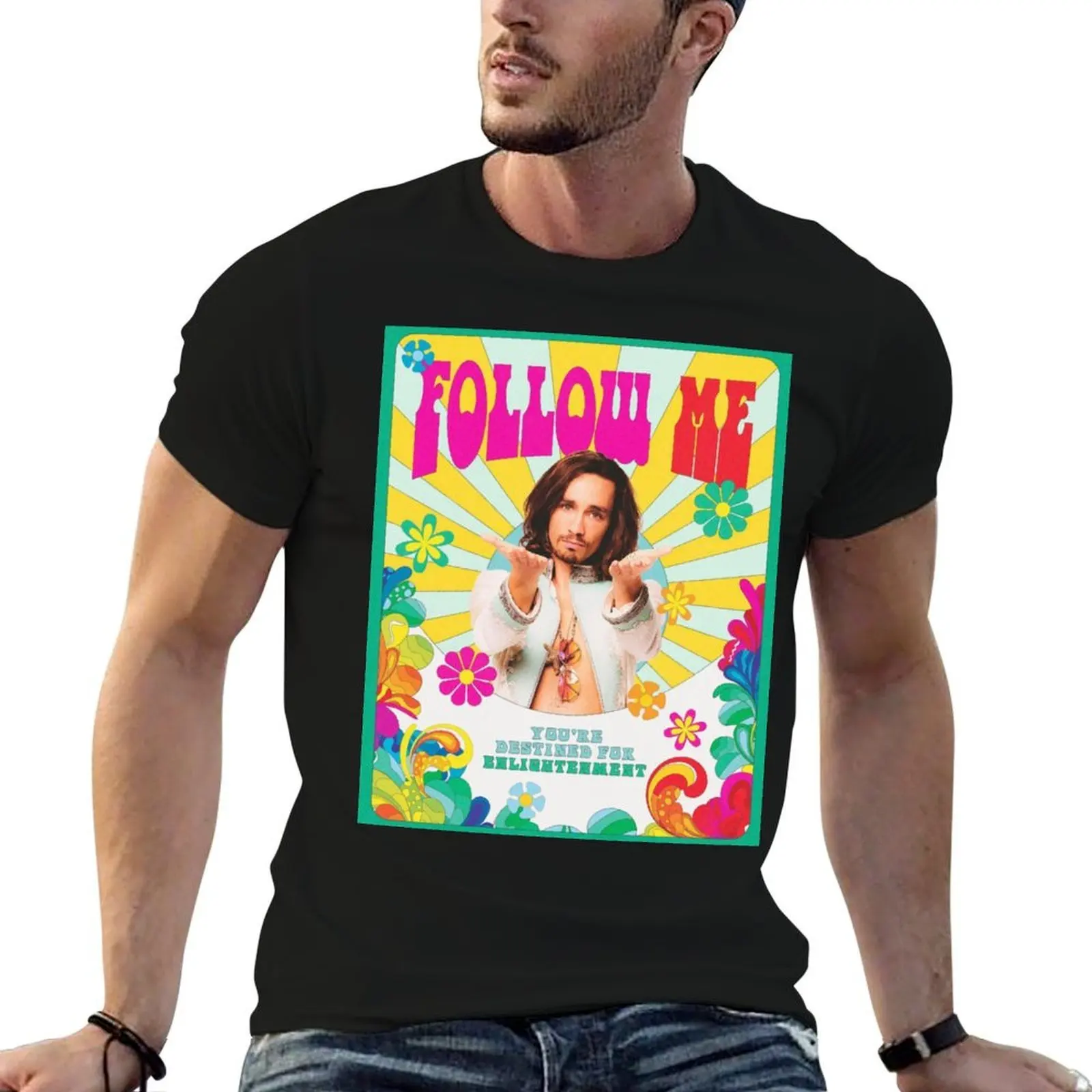 

Klaus Hargreeves Follow Me The Umbrella Acadmey T-Shirt man t shirts for men casual t shirt man luxury T-Shirt